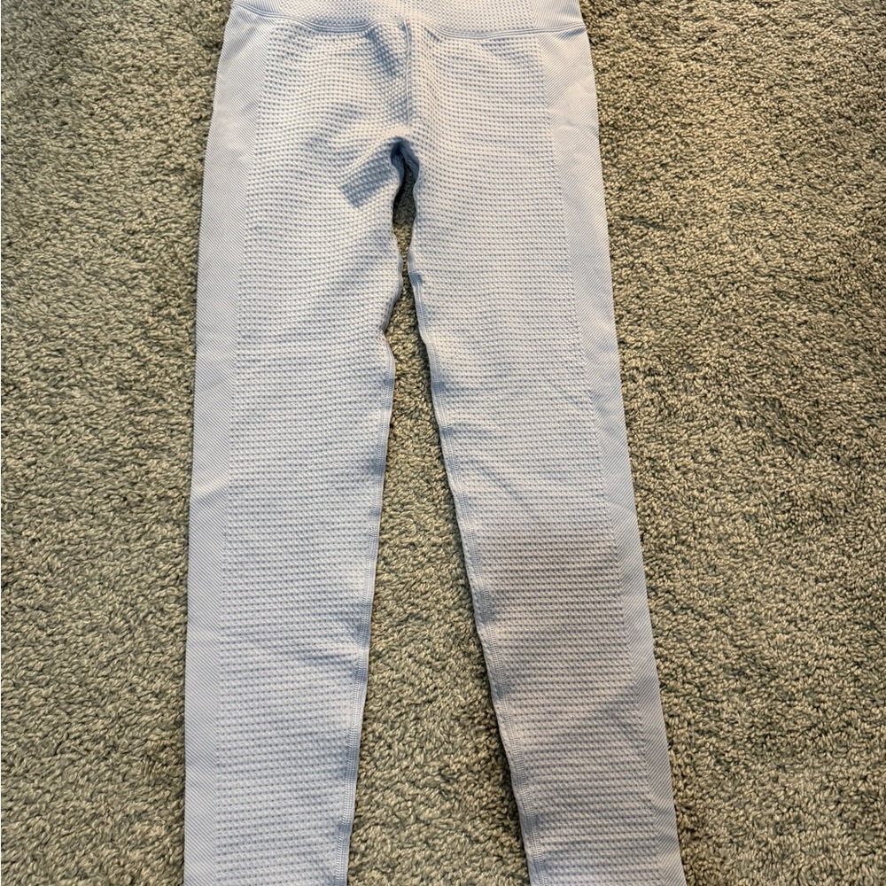 All in Motion Light Gray Textured Leggings